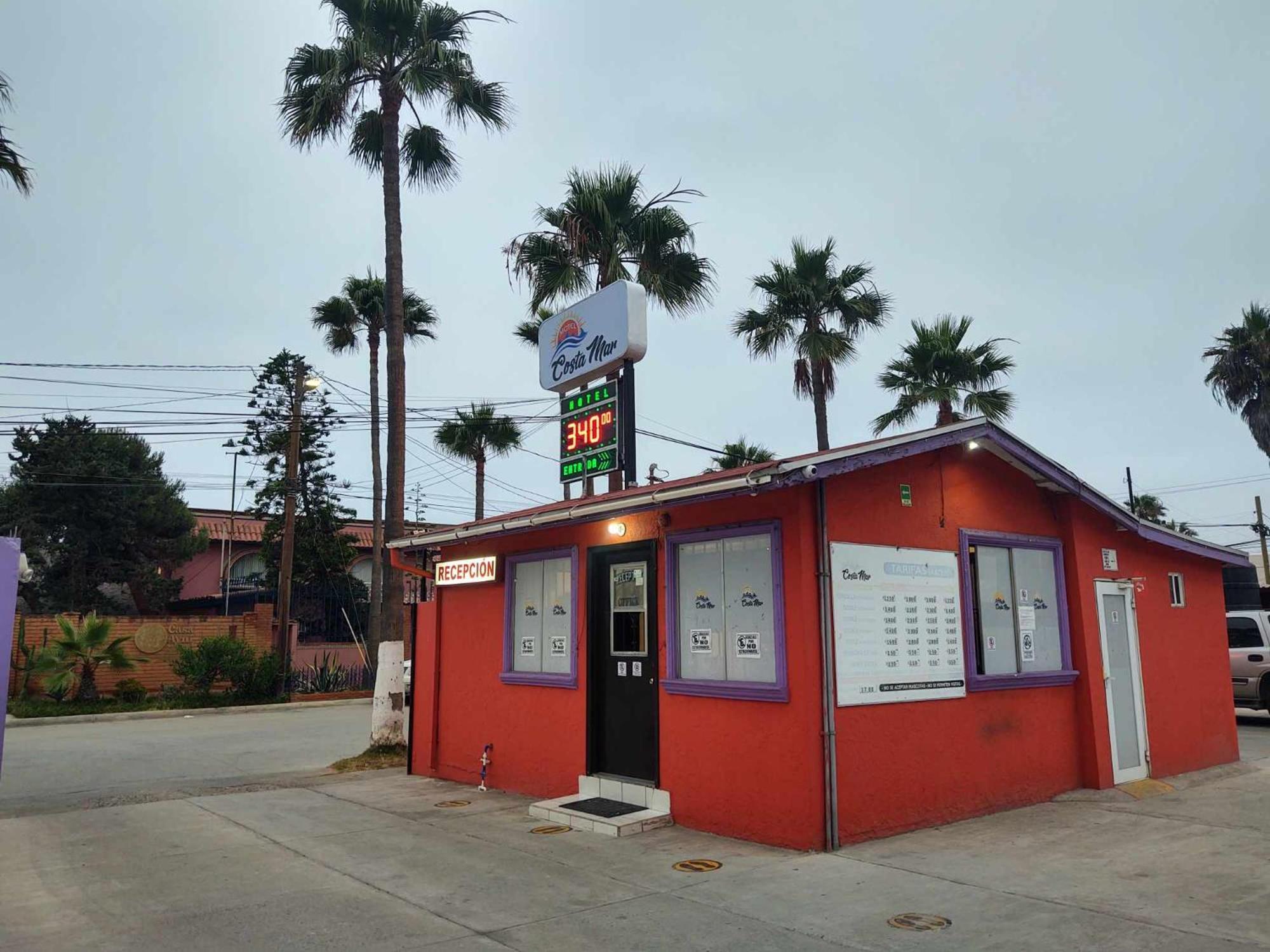 Motel Costa Mar Ensenada Zewnętrze zdjęcie